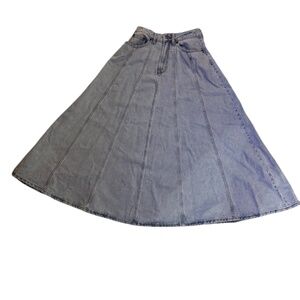 Topshop | Denim Skirt | 4